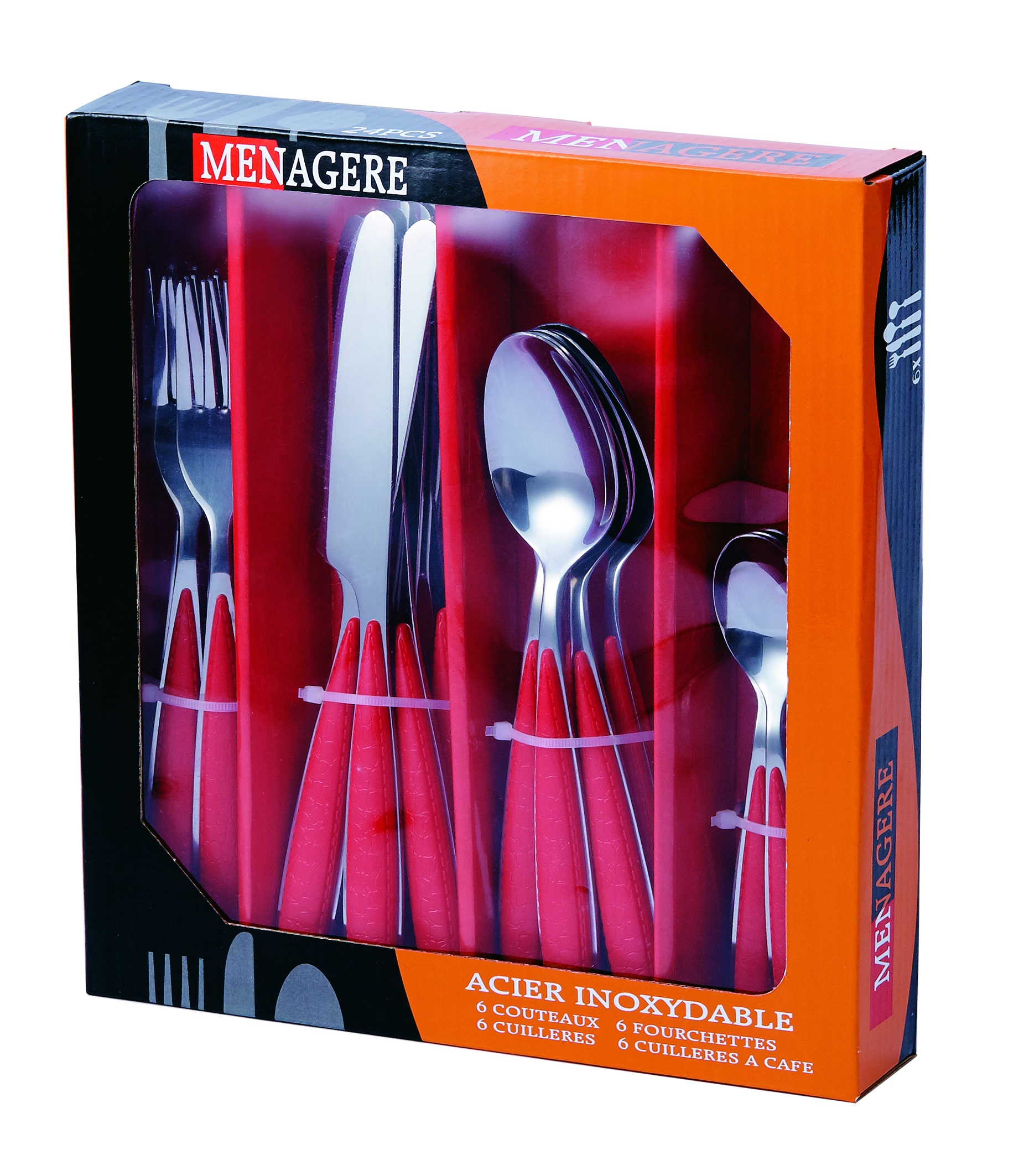 Stainless Steel Cutlery Set paper box