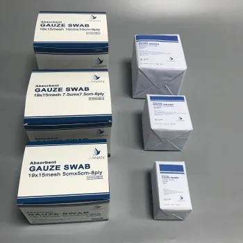 Sterile and Non-sterile gauze swab