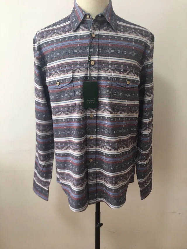 Mens shirt,woven shirt, leisure jacquard shirt