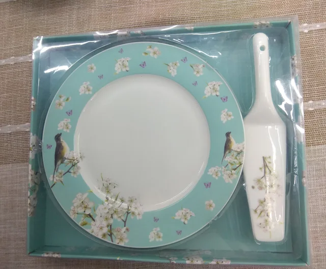 New bone China 8pc Cake Stand Romantic Shape
