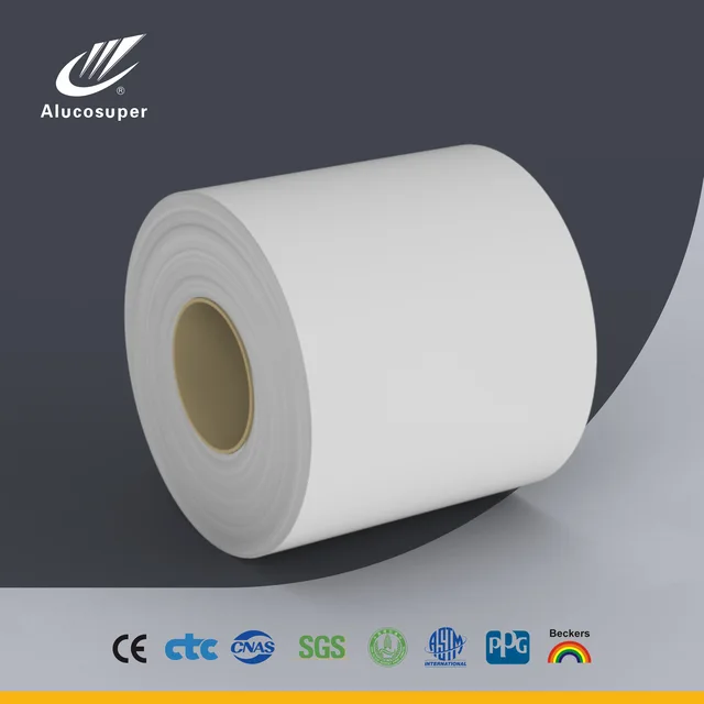 Diffuse aluminum coil coated