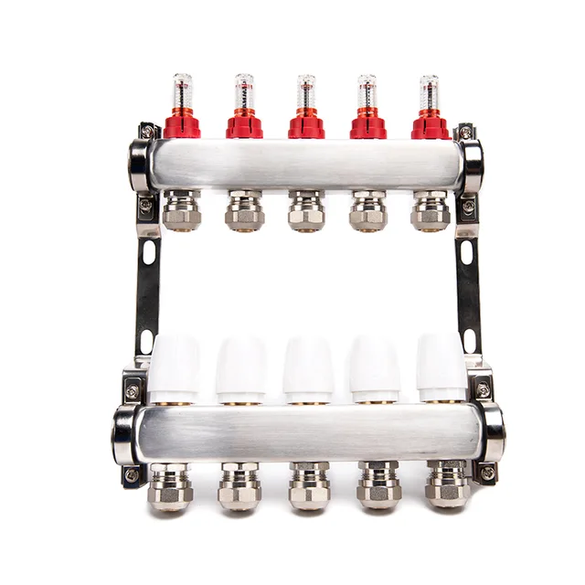 AVONFLOW Manifolderwith Flow Meter for Floor Heating System