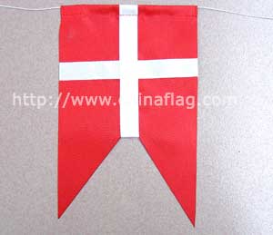 Decorative flags on string national string Flags all countries
