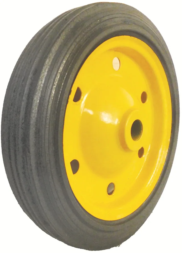 12 inch solid rubber wheel