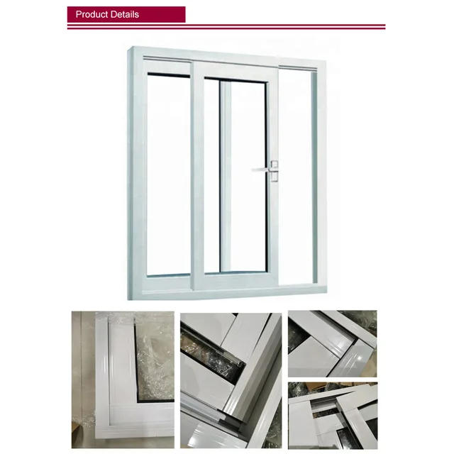 China high quality aluminum profile new design price white sliding aluminum window