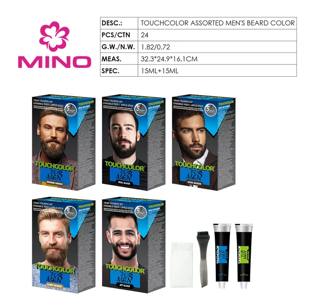 TOUCHCOLOR beard dye sandy blonde