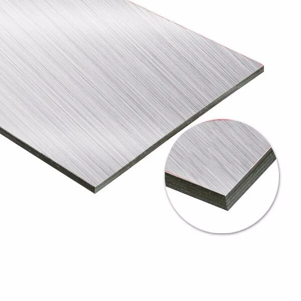 3mm Brushed Aluminium Composite panel