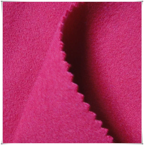 Polyester brush fabrics