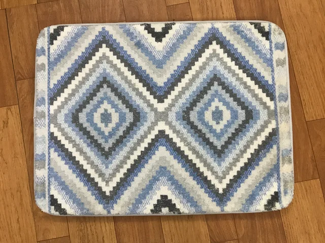 Imitation cashmere floor mat