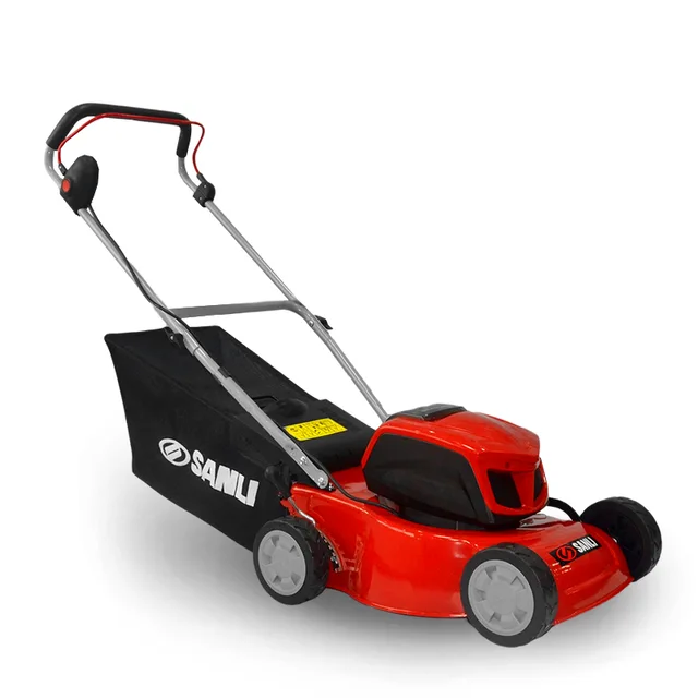 Sanli Petrol Lawnmower(17inch,metal deck,40V 500W,hand push)