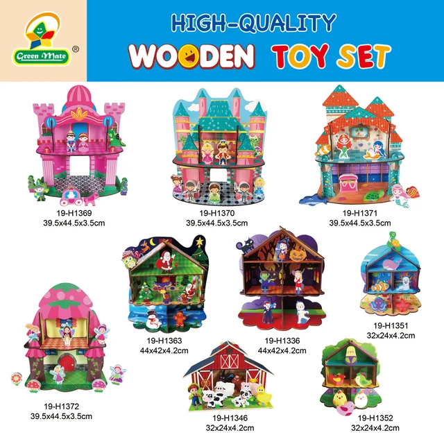 Wooden Toy Set