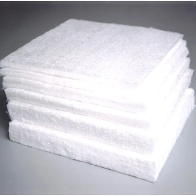 High silica insulation fiberglass needle mat blanket veil