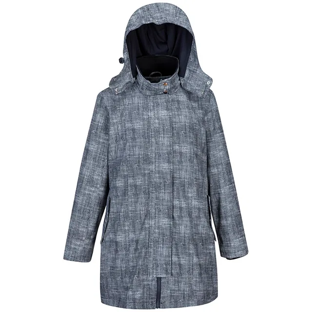 Women's denim rainwear for rain-proof