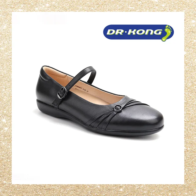 Girl leather shoe Drkong leather back to school BTS