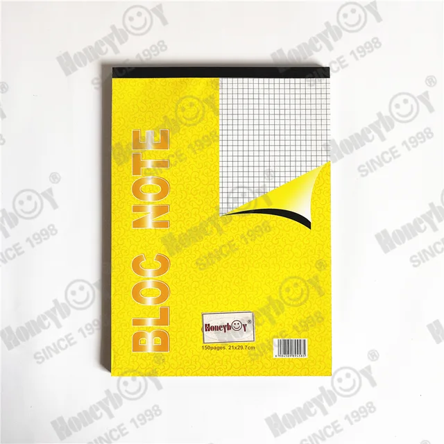 Competitive Price Good Quality Student Bloc Note