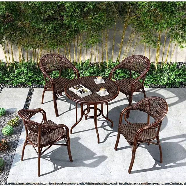 Outdoor Furniture Alu-Wicker Set