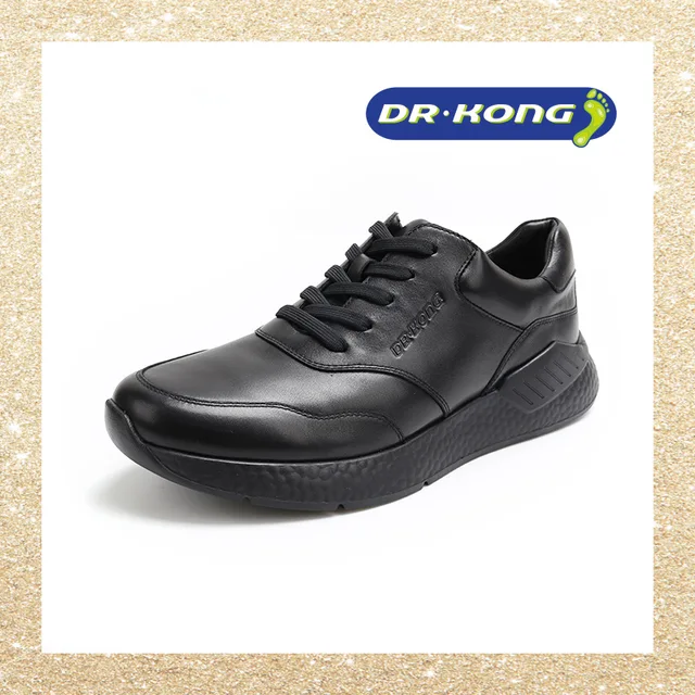 Leather casual shoeDrkong leather casual sport shoe
