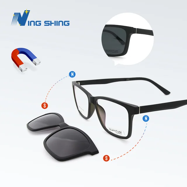 Clip-on optical frame
