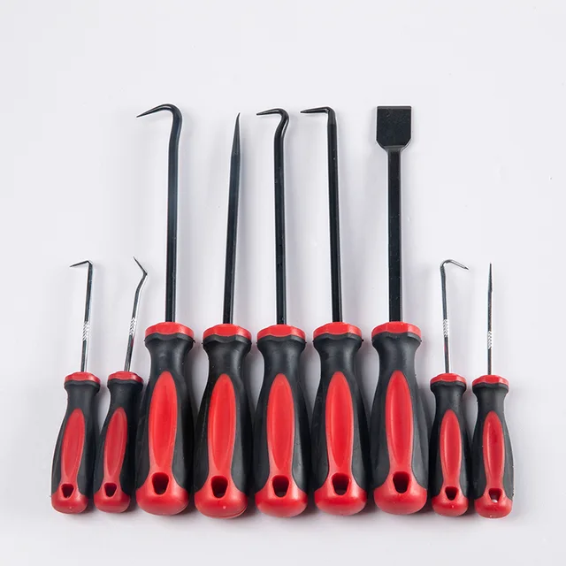 9pc Scraper Pick & Hook Set