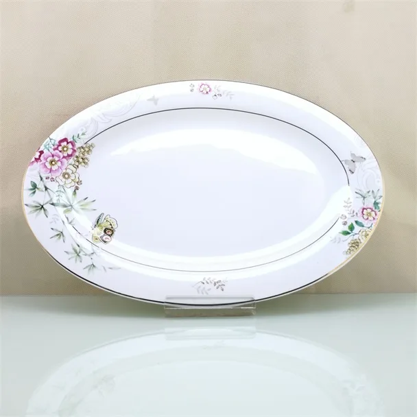Oval plate