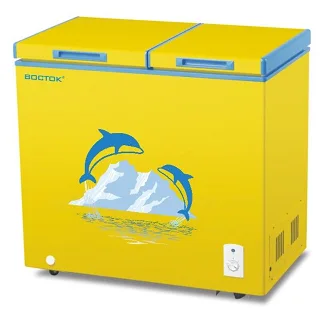 Single temperature double top door freezer