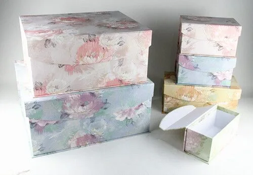 Custom design printing new storage box ( set of 5 )