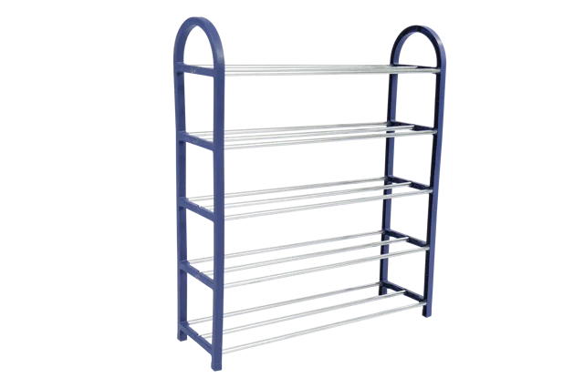 5-Tier Shoe Rack， Plastic Shoe Rack