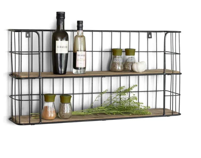 Decorative Metal Wall Shelf