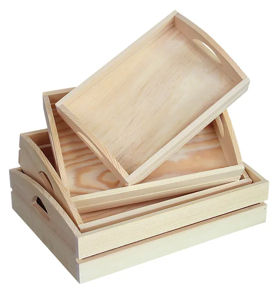 Black walnut wood tray