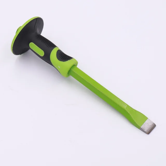 Cold chisel/chisel/cold chisel with rubber holder