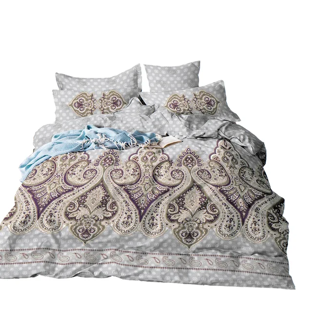 180 TC Paisley print fabric for bed set,bedding