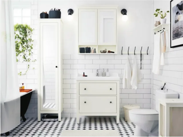 Interior wall tile