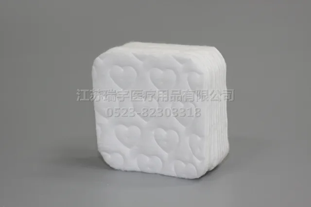 Round rectangle cotton pads
