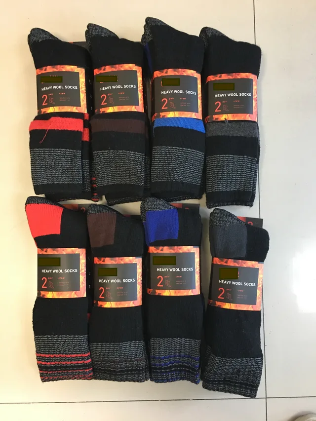 Mens Heavy Wool Blend thermal socks