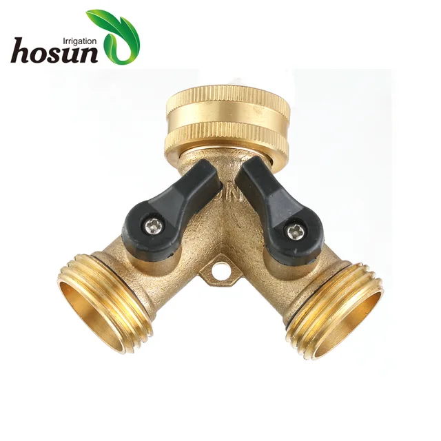 3/4" Garden Hose Splitter Y Hose Connector