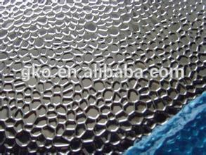 Embossed aluminum
