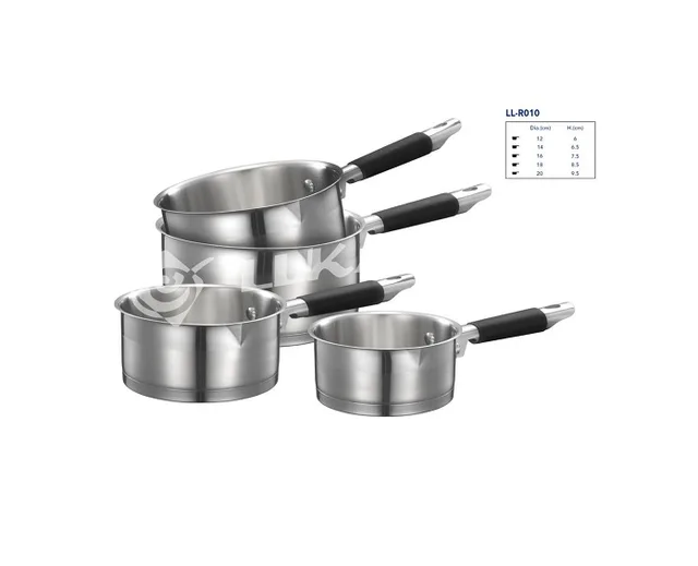 Saucepan with spout