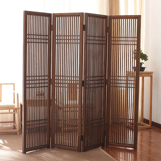 Foldable 4 Panel Room divider