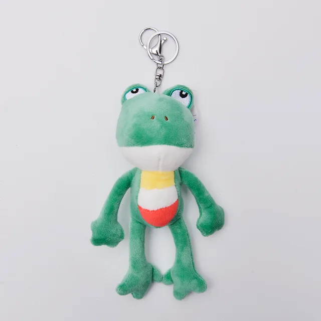 Small plush toys with key rings