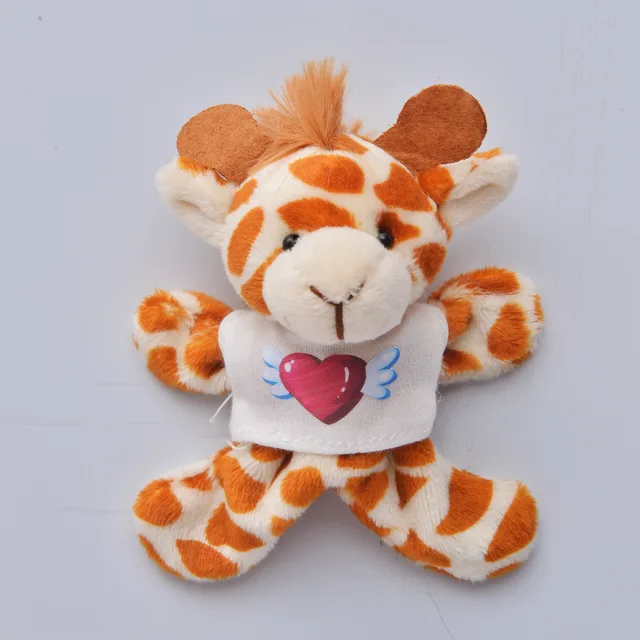 Small plush toys with key rings