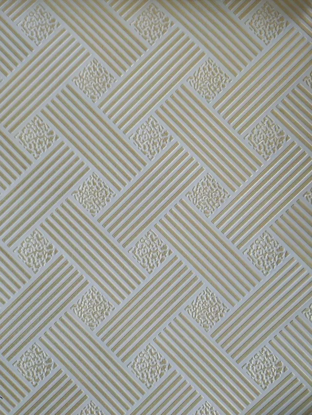 PVC Gypsum Ceiling Tiles
