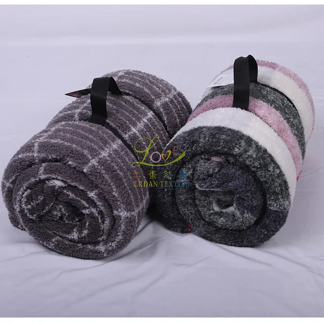 Unique Portable Custom Printed Sherpa Fleece Blanket