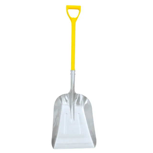 Solid fiberglass handle aluminium shovel,snow shovel
