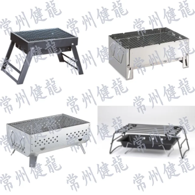Bbq stove on table