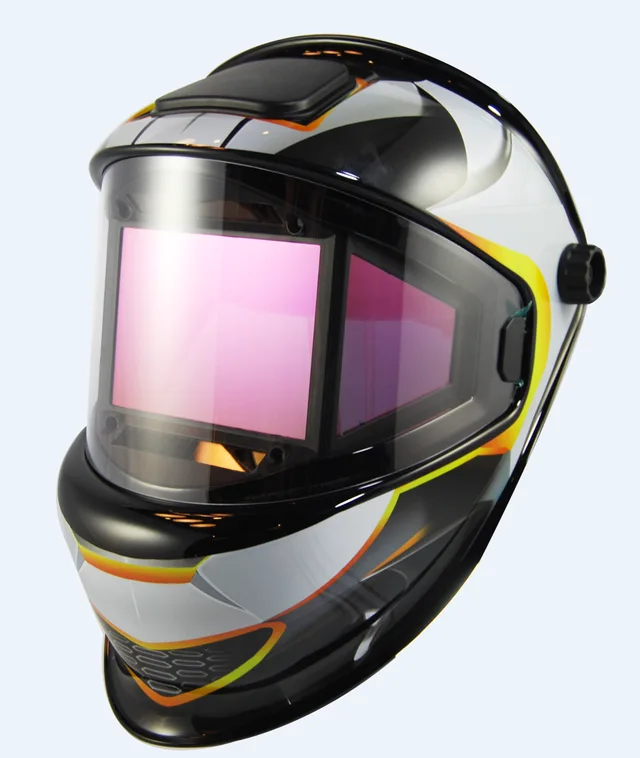 Solar Powered Auto darkening Welding Helmet