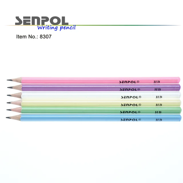 Graphite HB pencil with dipping end