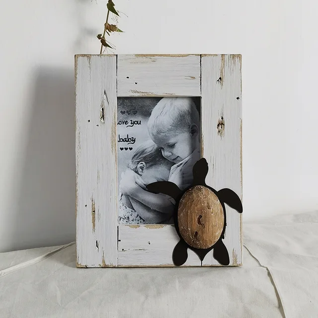 Wooden photo frame