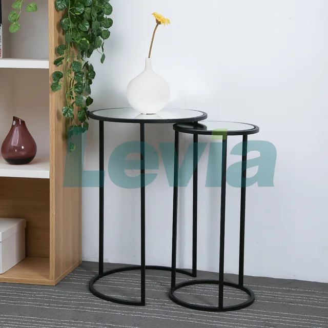 Circlet nest of 2 table