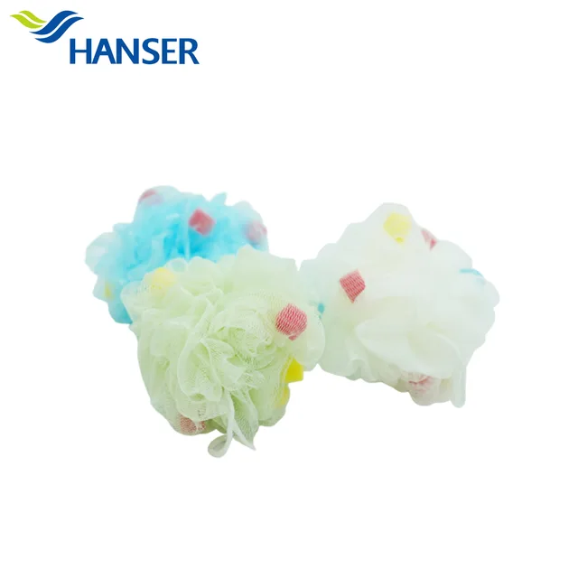 Sponge bath ball
