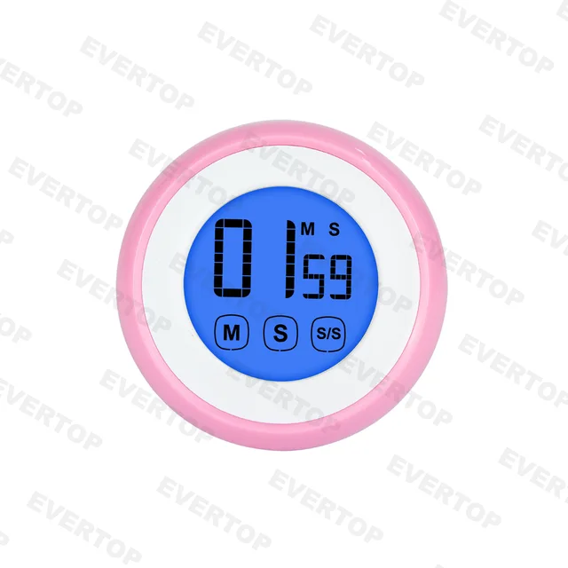 Round Touch Screen Kitchen Timer Et641
